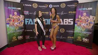 FMG International Gold Coast 2025 backstage interview with Alenie