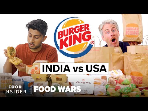 Food Wars: Comparing Burger King in India and the US