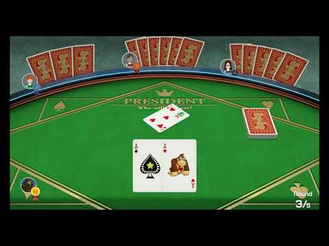 Clubhouse Games: 51 Worldwide Classics (Switch) - Game #24: President