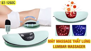 Video Máy massage thắt lưng pin sạc Lumbar Massager ST-1202C