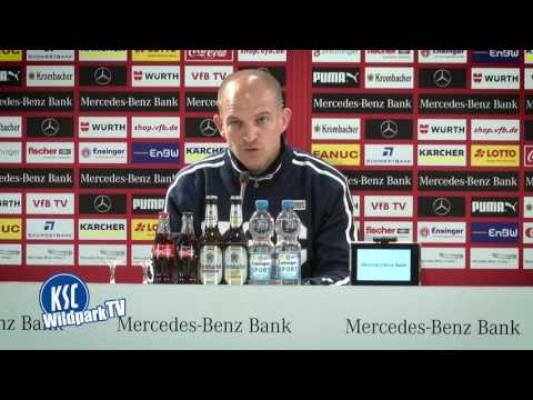 Wildpark TV: Pressekonferenz nach VfB Suttgart - Karlsruher SC (28. Spieltag)