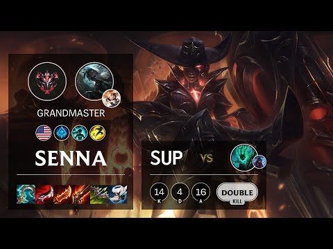 Senna Support vs Thresh - NA Grandmaster Patch 11.3