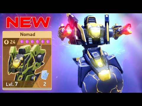 NEW Nomad's Secret Weapon Revealed: EM Rifle Dominance in Mech Arena!