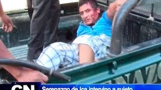 preview picture of video 'Serenazgo de Ica intervino a sujeto EN EL SECTOR DE MANZANILLA'