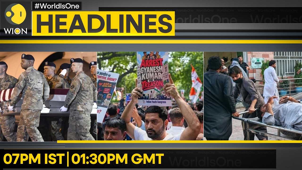 Poll Panel Show Of Unity Amid Storm | Pakistan: 11 Killed In Suicide Attack | WION Headlines