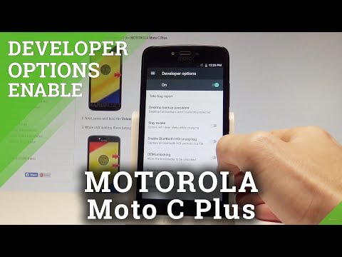 How to Enable Developer Options in MOTOROLA Moto C Plus - Allow OEM Unlock |HardReset.Info