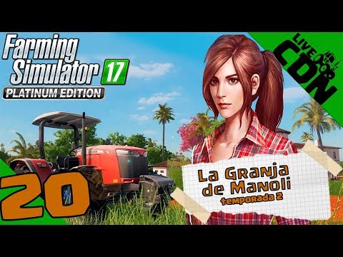 🔴 Farming Simulator 17: LGM T2C20 'Ropa DLC Parte 4 y Seasons Mod' | En Directo
