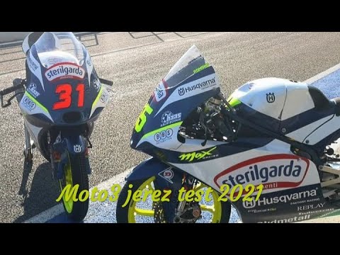 Jerez Test 2021 , Husqvarna Max racing team moto3