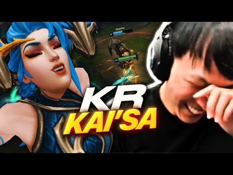 NA Kai'sa Vs. KR Kai'sa in Korean Solo Queue