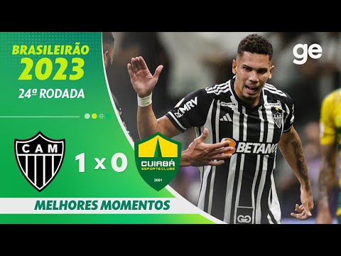 Gols e lances de Atlético Mineiro x Cuiabá
