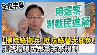 [黑特] 薯條神偷張啓楷：用選票制裁民進黨