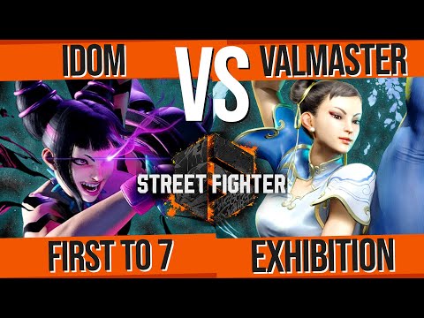 [SF6] HIGH LEVEL GAMEPLAY - iDom vs Valmaster - FT7 Exhibition
