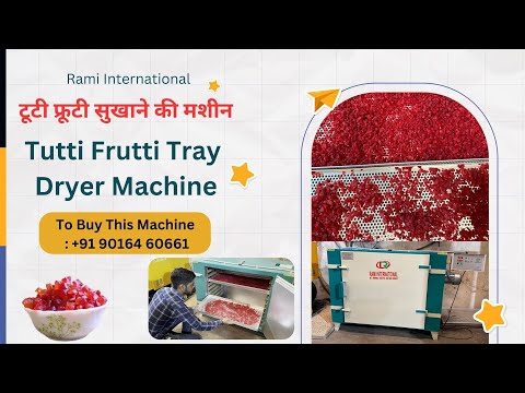 Tutti Frutti Dryer video thumbnail