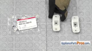 How to: LG/Kenmore Door Latch Assembly 4027EL1001A