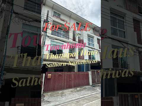 Thanapat Haus Sathorn - Narathiwas, Bangkok, Soi Chuen Chitrung, Nontri Road, Chong Nonsi, Yan Nawa, Bangkok, 6 Bedrooms, 267 sqm, Townhouse For Sale, by Ratchawan Huang, 500470209 - DDproperty.com
