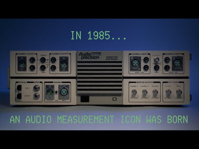 Celebrating the System One Analyzer