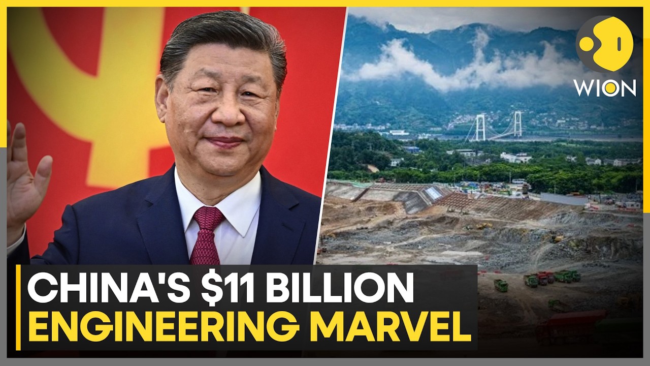 China Starts Mega Waterway Project On Asia's Longest River | WION