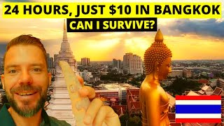 THAILAND COST OF LIVING! 🇹🇭 24 HOURS, JUST $10 💵 IN BANGKOK!