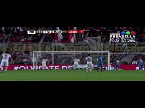 Gol de Victor Cuesta - Independiente 1 Vs 1 Tigre - Fecha 4 - Liga Argentina