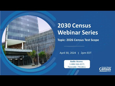 2026 Census Test Scope