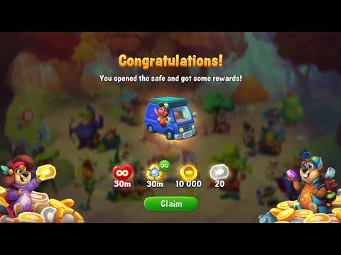 @Fishdom Buy Diamonds, Diving for Prizes, Got Last Reward Event: A Blue Car and Minigame!