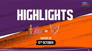 Match Highlights: Telugu Titans vs Dabang Delhi K.C | October 15 | vivo Pro Kabaddi