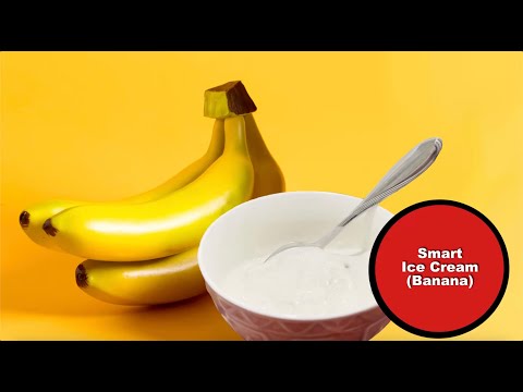 Smart Banana Ice Cream Recipe 🍌 - Healthy Dessert Hack