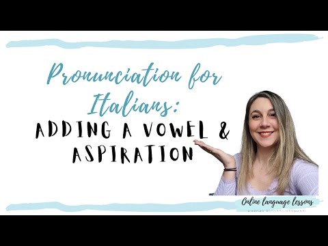 Pronuncia inglese per italiani: due aspetti dell'accento italiano