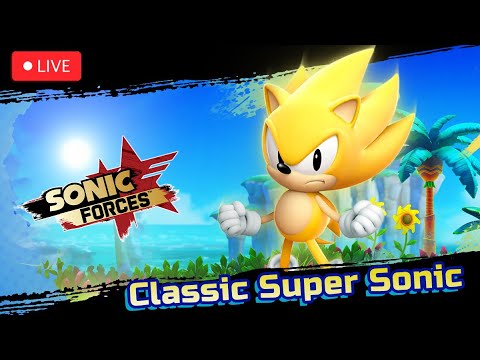 🔴 Classic Super Sonic is Here| Sonic Forces Live #146