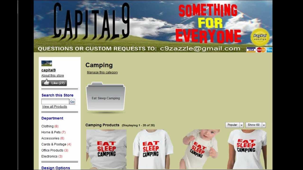 Camping - shirts, hats, mugs, iphone cases, stickers, +MORE! LINK BELOW