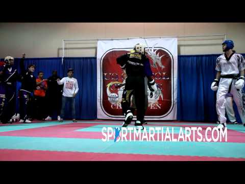 Kameron Dawson v Alex Lane   Men's Team Sparring   2013 US Capitol Classics