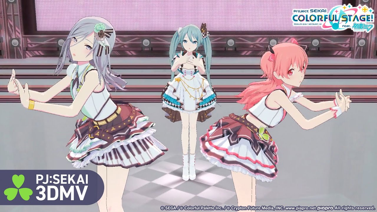 ツギハギスタッカート  / MORE MORE JUMP！ × 初音ミク【3DMV】