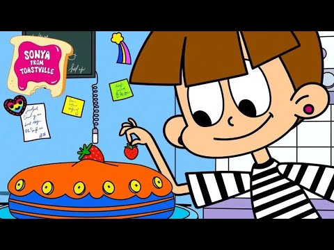 Sonya Compilation | Party Gone Wrong | Sonya from Toastville | Cartoons