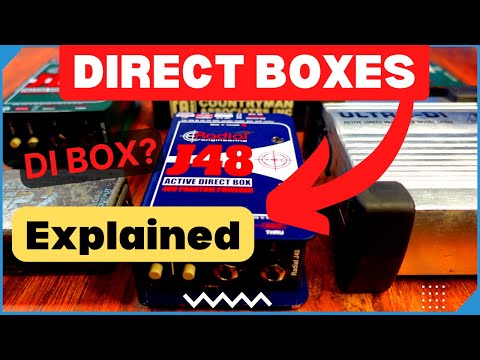 DI Box - What is it and how to use it? Direct Box 101 - Passive or Active? Which should you use?