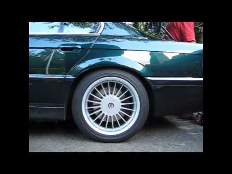 BMW E38 750i SLS test