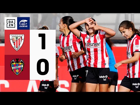 Athletic Club vs Levante UD (1-0) | Resumen y goles | Highlights Liga F