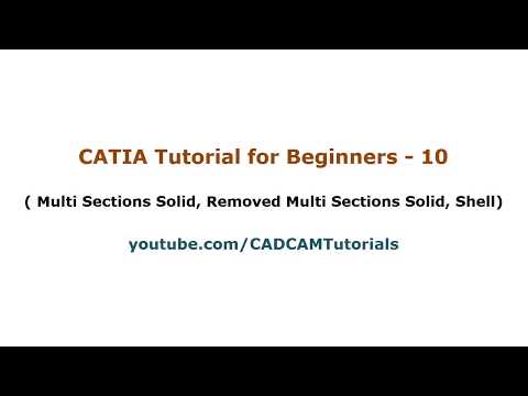 CATIA Tutorials for Beginners 1