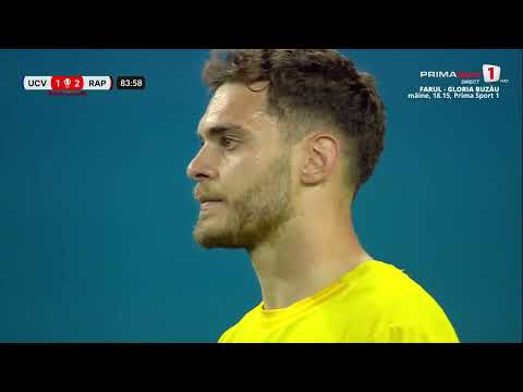 GOOOL! Univ. Craiova - Rapid 1-2. Absolut IREAL! Ce gafă comite Popescu! Scapă mingea ULUITOR