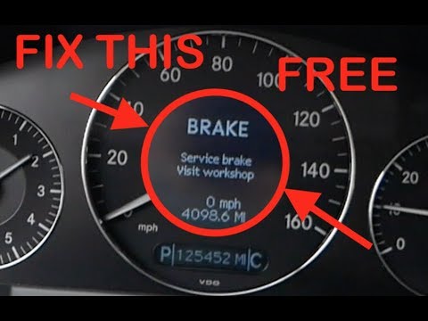Fixing the SBC pump on Mercedes W211 E Class for FREE