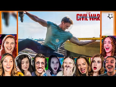 TOP “Cap Stops Bucky’s Helicopter” REACTIONS! Captain America: Civil War *First Time Watching*