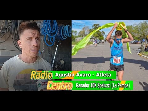 Agustín Avaro (Atleta) Ganador 10K Speluzzi (La Pampa)