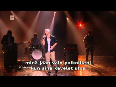Eurovision 2012 - Final - Germany (Roman Lob - Standing Still) HQ