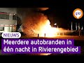 Meerdere autobranden in één nacht in het Rivierengebied | Omroep Gelderland
