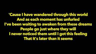 JACKSON BROWNE Doctor My Eyes (lyrics)