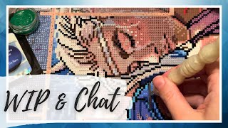 WIP and Chat - Embarrassing myself, ending my reading slump, and puppy shenanigans