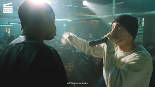 8 Mile: Rabbit battles Lyckety-Splyt HD CLIP