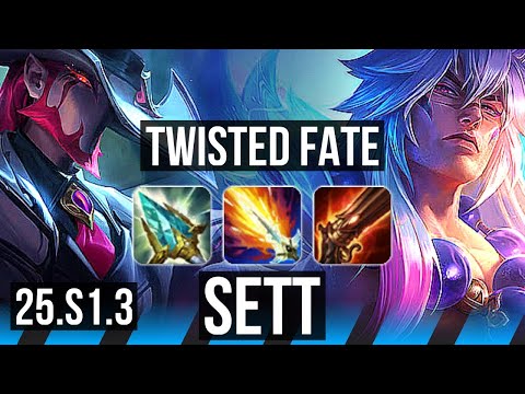TWISTED FATE vs SETT (MID) | 6/2/15, 900+ games | KR Grandmaster | 25.S1.3