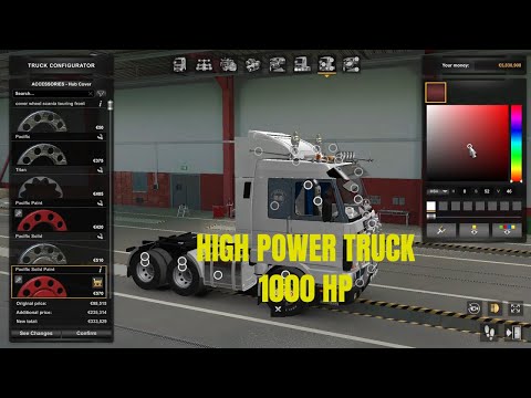 ETS 2 Scania 143 Customization with Drack Trucks, high power | strong vehicles | perfect delivery