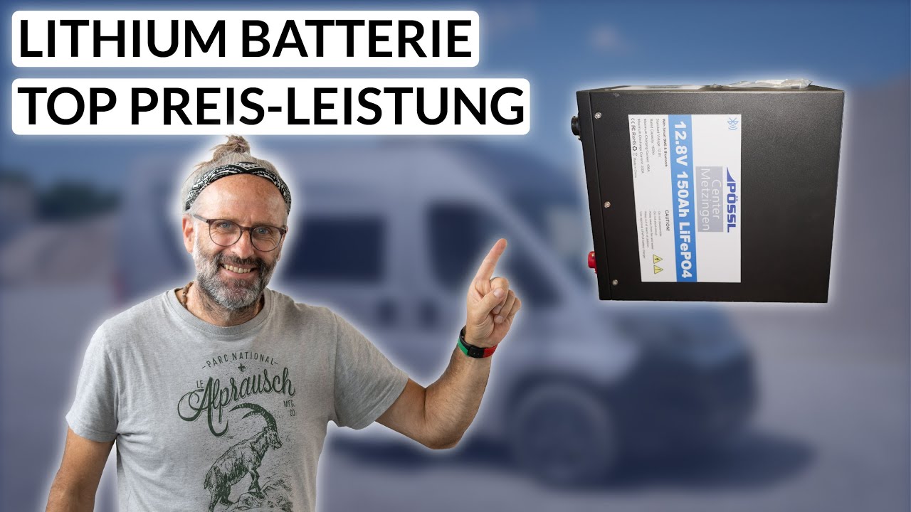 Entwickelt für Camper - Unsere NEUEN Lithium Batterien - Bis 480 Ah im Wohnmobil