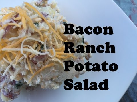 The Best Bacon Ranch Potato Salad Recipe
